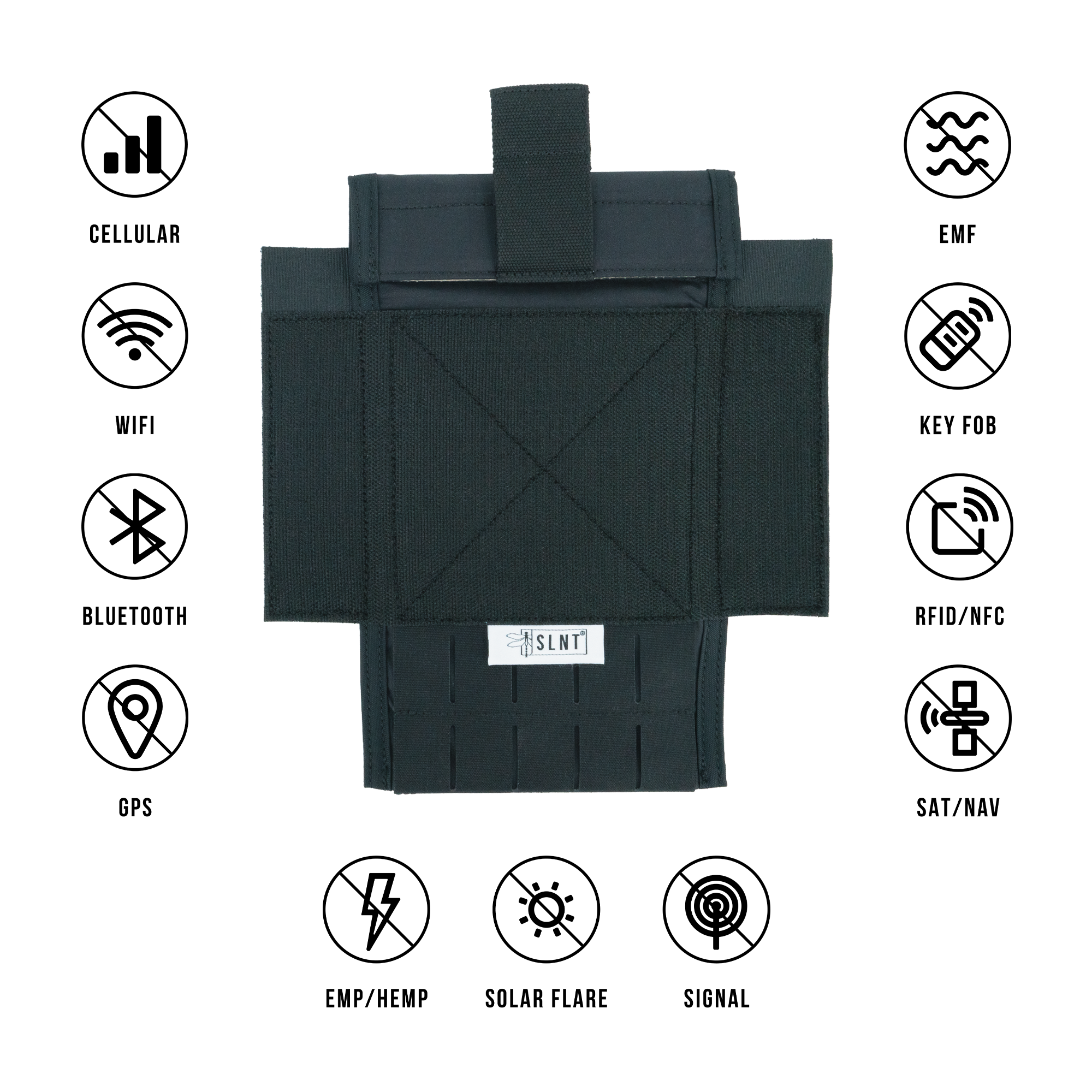 SLNT® Faraday Wedge - Black