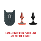 Snake Doctor G10 Blade w/ Sheath