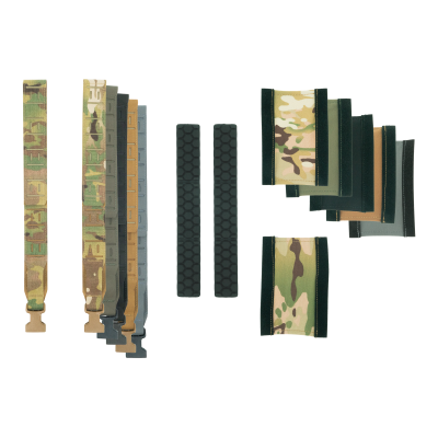 FlatPack Shoulder Pads and Straps - Black