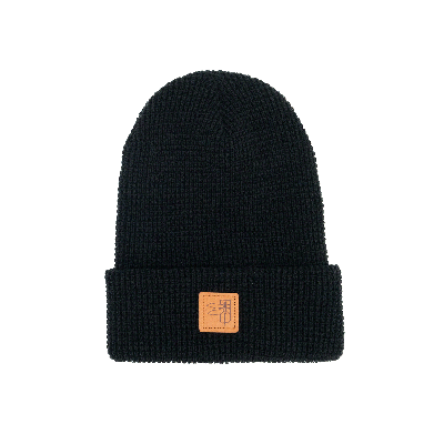 Dragonfly Patch Beanie - Black