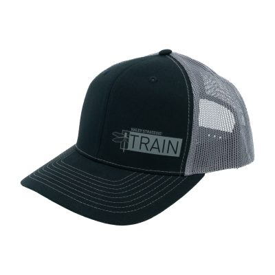 Train Snapback Hat - Black