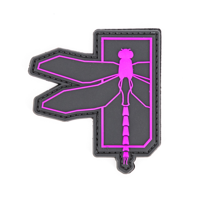 Dragonfly Patch - Purple