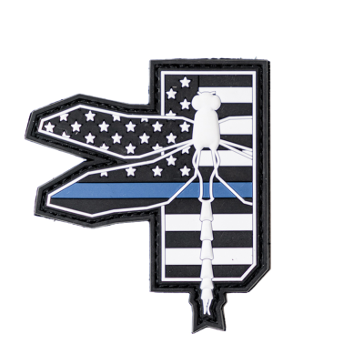 Dragonfly Blue Line Support Patch