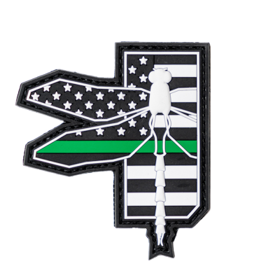 Dragonfly Green Line Support Patch