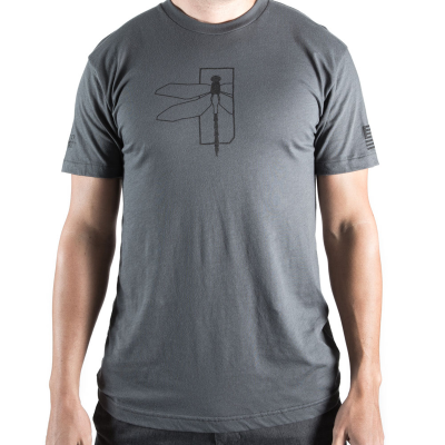 Dragonfly Tee - Large - Black