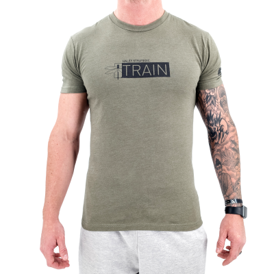 TRAIN Tee - Large - Black