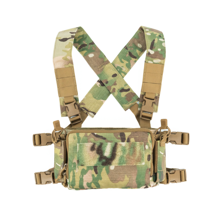 Full MOLLE Panel for Spiritus Systems Micro Fight Chest Rig – AXL