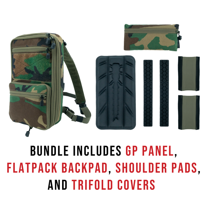 FlatPack X - M81 Woodland