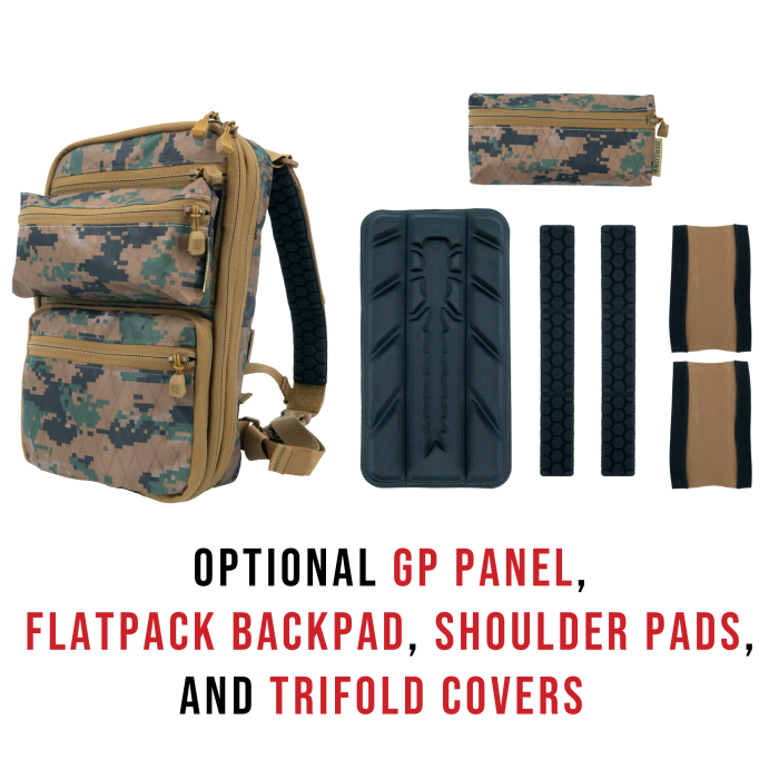 FlatPack X - MARPAT Woodland