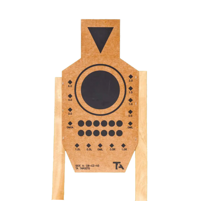 C Zone Carboard Target - 50 Pack